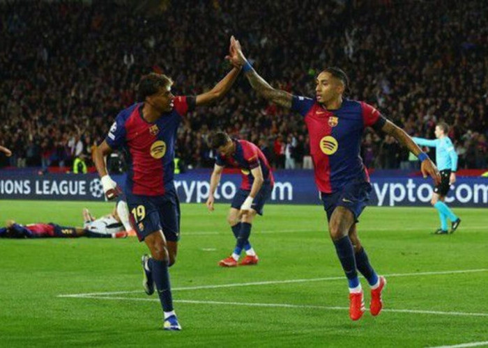 Gol & Assist! Lamine Yamal Jadi Bintang, Barcelona ke Perempat Final UCL