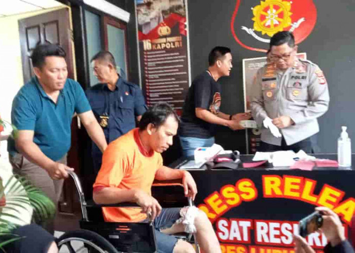 Ini Pengakuan Tersangka Bobol Rumah Anggota DPRD Mura Setelah Diringkus Polres Lubuklinggau