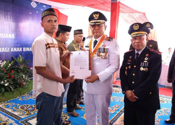 326 Warga Binaan Lapas Martapura Terima Remisi, Dua Bebas Langsung