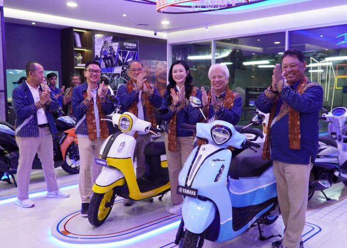 Tingkatkan Standar Pelayanan Pelanggan,  Yamaha Thamrin Hadirkan Tiga Premium Shop Pertama di Sumatera Selatan