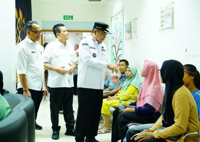 Hari Pertama Kerja Pasca Lebaran Idul Fitri 1447 H, Bupati Muba Lakukan Pengecekan Pelayanan Publik