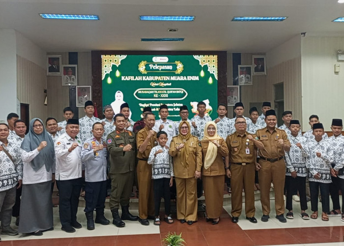Sumarni Lepas Kafilah MTQ, Targetkan Masuk Tiga Besar 