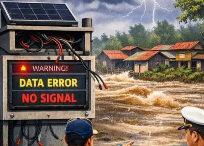 Alat Pendeteksi Hujan dan Banjir Milik BMKG Sumsel Dimaling Bandit