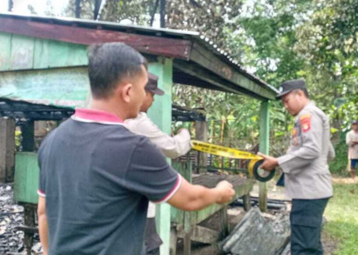 Satu Unit Rumah Panggung di Ogan Ilir Ludes Terbakar, Kerugian Capai Rp100 Juta
