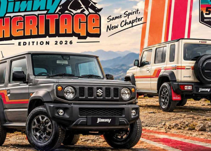 Suzuki Jimny Heritage 2026 vs 2023, Ternyata Ini Perubahan Besarnya! 