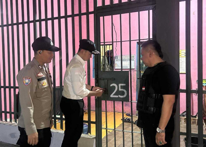 Rutan Baturaja Laksanakan Razia Serentak Seluruh Lapas dan Rutan di Indonesia