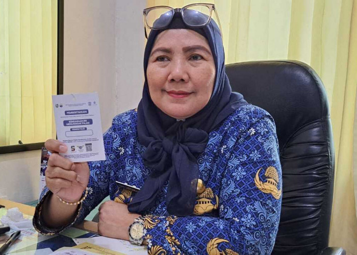 Samsat Prabumulih Jemput Bola Cek Pajak Kendaraan di Sekolah, Kendaraan Mati Pajak Langsung Diberi Hand Tag