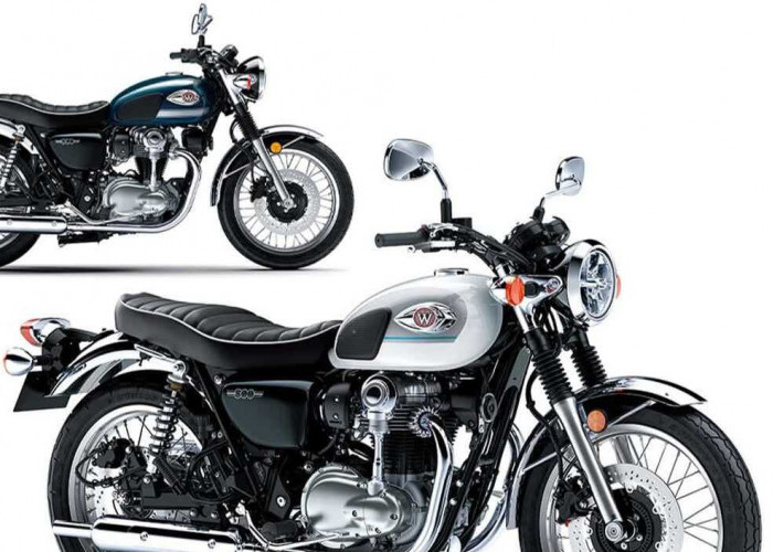 Penyegaran Ringan, Pesona Klasik Kawasaki W800 2026 Makin Memikat!