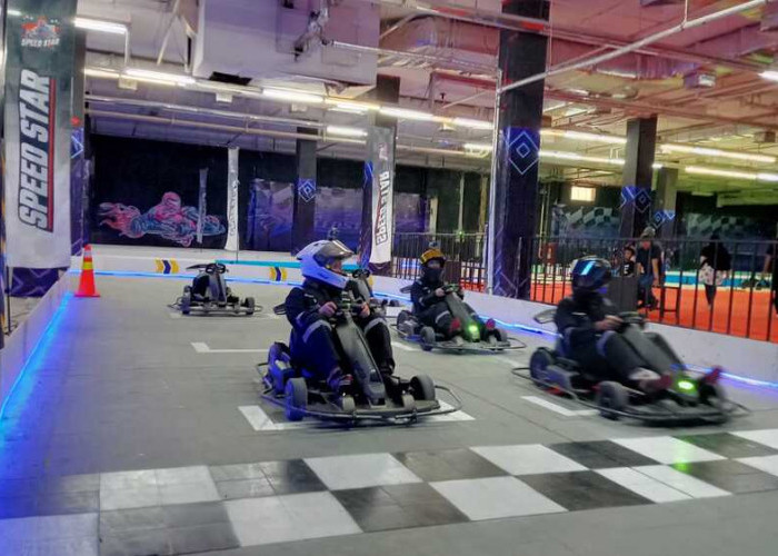 Balapan  di Dalam Mall : Go-Kart Speedstar Menawarkan Pengalaman Balap Seru dan Aman di Palembang