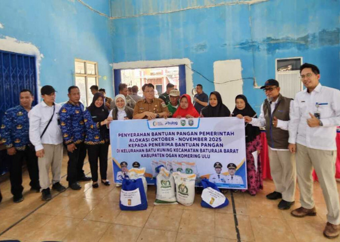 86.659 Warga di OKU Raya Terima Bantuan Beras dan Minyak Goreng