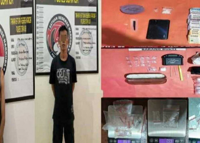 Ungkap Peredaran Sabu di Tanjung Raja, Polres Ogan Ilir Amankan Dua Pengedar