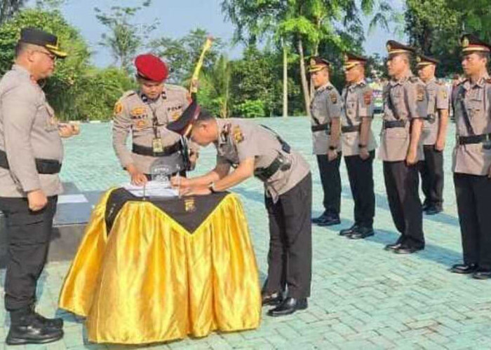 Rotasi Pejabat Polres OKU, Waka Polres hingga Kapolsek Resmi Berganti