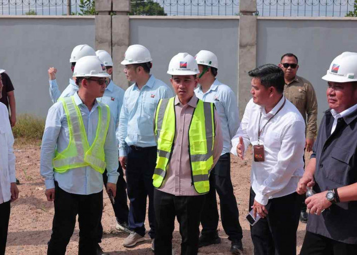 Hampir Rampung, Proyek Listrik Tenaga Sampah Palembang Ditinjau Langsung Wapres Gibran