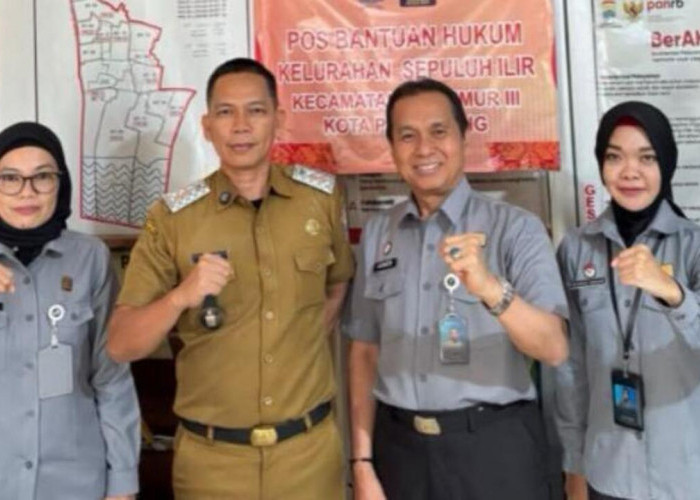 Pastikan Layanan Bantuan Hukum Aktif, Kemenkum Sumsel Pantau Posbankum Kelurahan 10 Ilir