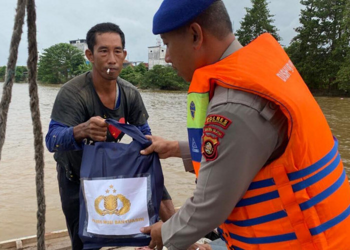 Ciptakan Kamtibmas di perairan Sungai Musi, Ini yang dilakukan Sat Polairud Polres Muba 