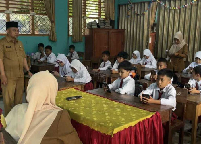 Tinggalkan Kertas, SDN 3 OKU Sukses Terapkan Ujian Berbasis Android