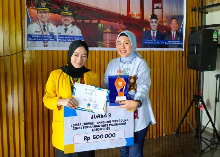 G-ECORAS UNSRI Sabet Juara 3 TTG Perikanan Palembang 2025, Integrasi Cerdas Atasi Limbah dan Hemat Air 