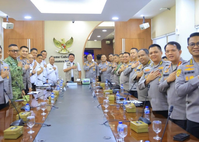 Herman Deru Terima Peserta Didik Sespimti Polri Dikreg ke-36, Bahas Strategi Penanganan Karhutla di Sumsel