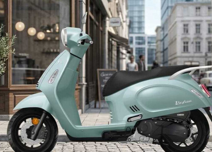 Tampil Mirip Vespa, Dayang VRF150, Skutik Retro Murah Penuh Fitur Resmi Meluncur