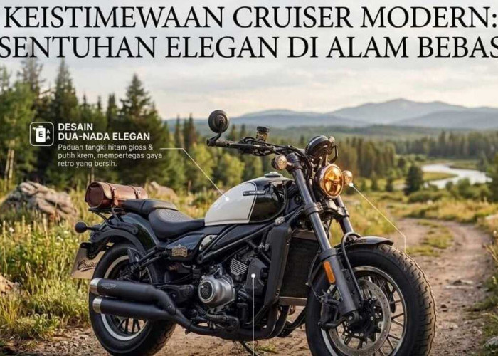 CFMoto 450CL-C Cruiser Bobber 450cc, Fitur Premium dengan Harga Lebih Rasional. 
