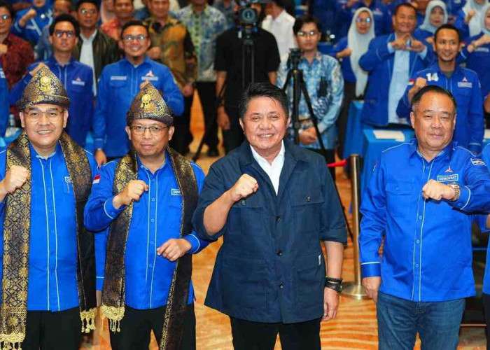 Gubernur Herman Deru Tekankan Soliditas Politik dan Apresiasi Kepemimpinan Cik Ujang di Demokrat Sumsel