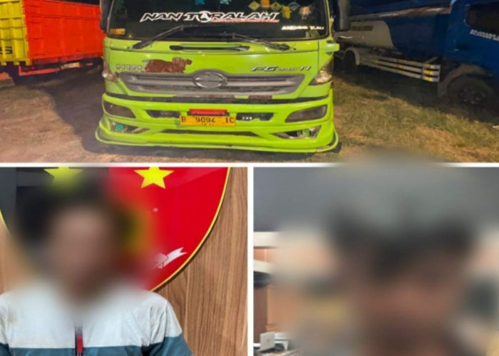 Lima Pengangkut Minyak Cong Diamankan Polsek Sekayu, 51.320 Liter BBM Hasil Olahan Disita