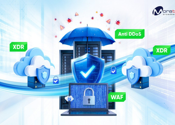 Perkuat Keamanan Digital, Moratelindo Andalkan Anti DDoS, XDR, dan WAF