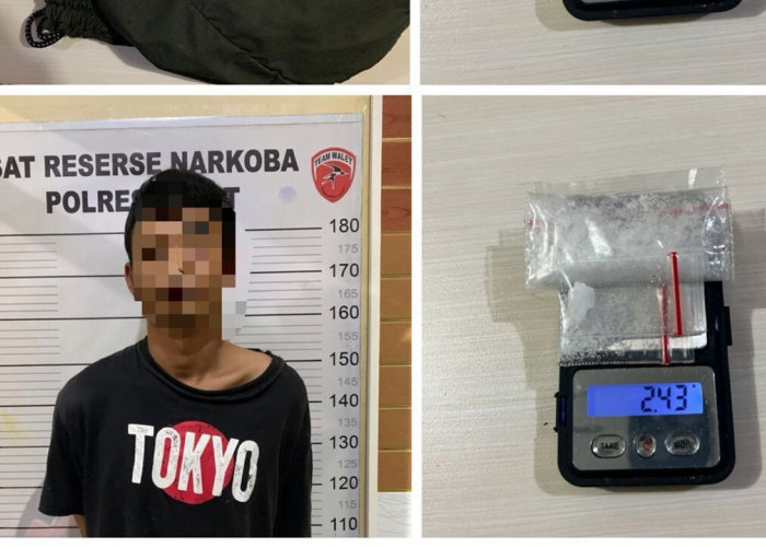 Kontrakan di Lahat Jadi Lokasi Penyimpanan Dua Jenis Narkotika, Satresnarkoba Amankan Sabu dan Ganja