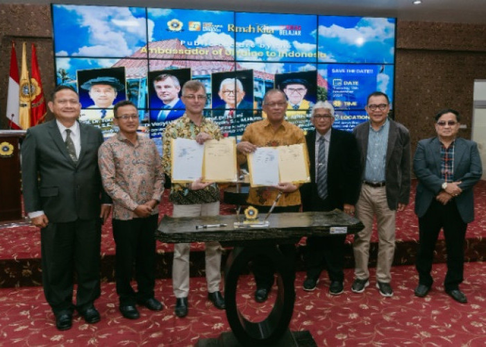 Duta Besar Ukraina Berbagi Pengalaman Diplomasi di Universitas Sriwijaya