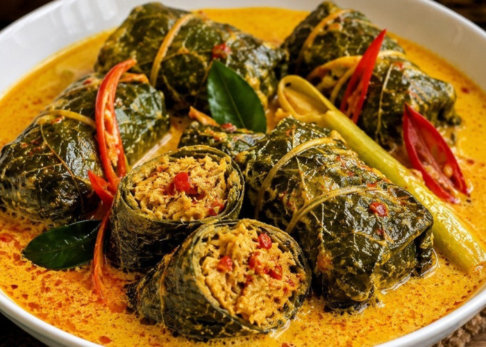 Gulai Buntil Daun Pepaya, Warisan Kuliner Tradisional yang Kaya Rasa dan Sarat Filosofi