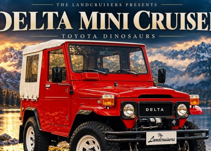 Langka dan Terlupakan, Delta Mini Cruiser Jadi Bab Unik Sejarah 4x4 Toyota. 