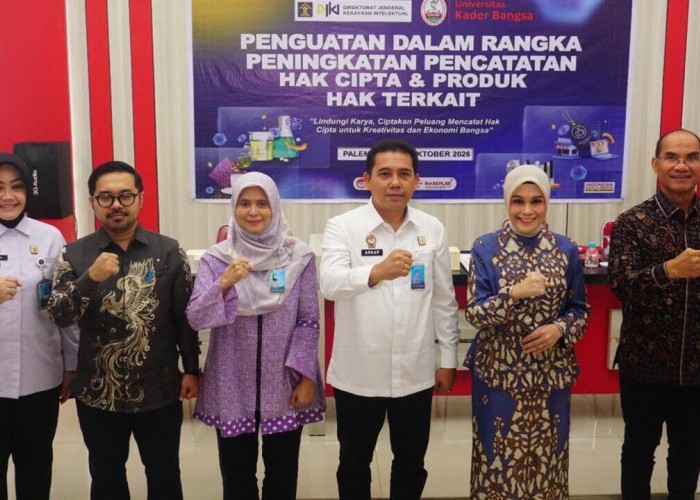 Lindungi Karya, Ciptakan Peluang, Kemenkum Sumsel Dorong Sivitas Akademika UKB Catatkan Hak Cipta