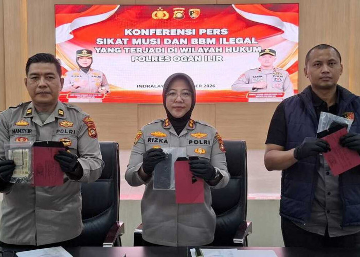 Polres Ogan Ilir Ungkap 19 Kasus Pencurian, Amankan 21 Tersangka dalam Operasi Sikat I Musi 2026