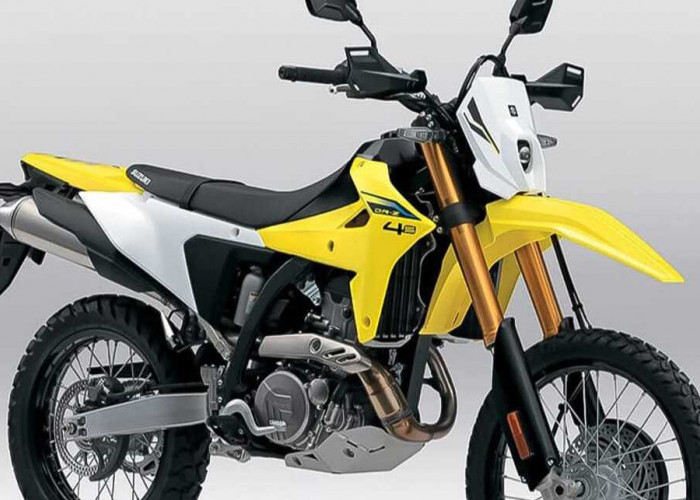 Full Aksesori dari Dealer! Suzuki DR-Z4S Plus 2026 Bikin Petualangan Makin Gampang