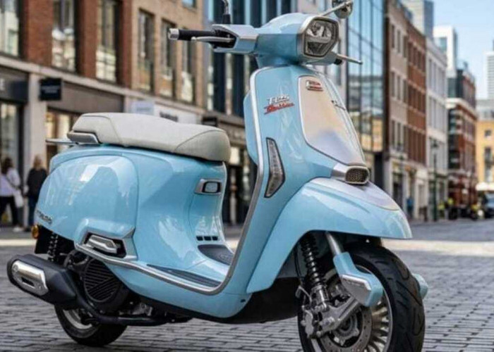 Vespa GTS Punya Lawan Baru? Lambretta J200 Bawa Rangka Baja dan Fitur Sultan. 