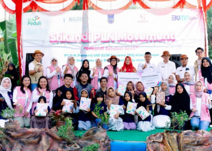 Tingkatkan Pendidikan Anak di TPQ Khairul Ihsan, Srikandi PLN Gelar Program Srikandi Sahabat Anak