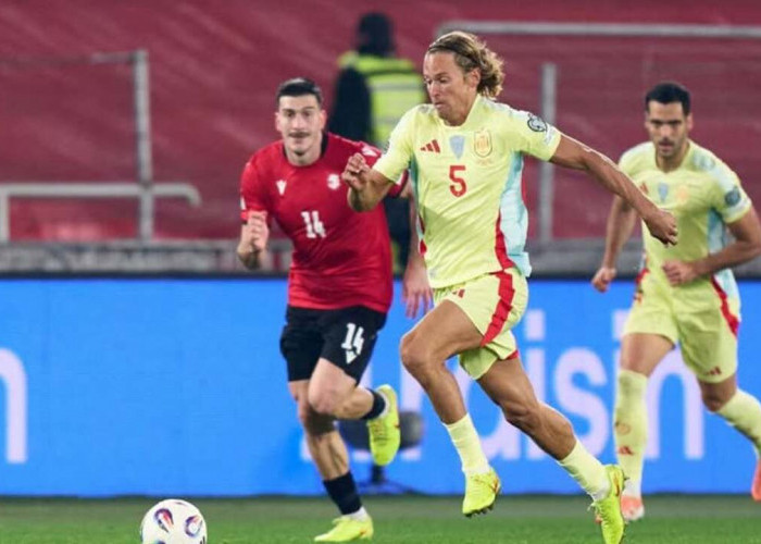 Hasil Kualifikasi Piala Dunia 2026: Pesta Gol 4-0 di Kandang Georgia Spanyol Perkasa 