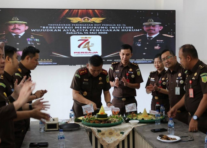 Kejari OKU Gelar Upacara Peringatan HUT Persaja Ke-74