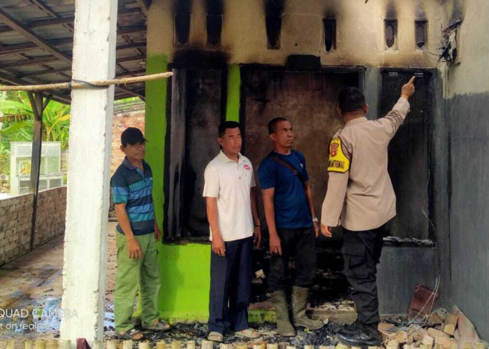 Kebakaran Hanguskan Satu Rumah di Ogan Ilir, Diduga Akibat Korsleting Listrik