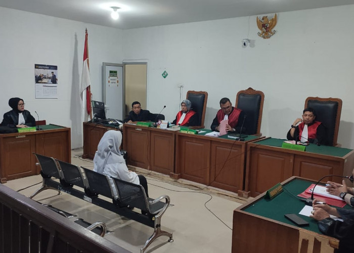 Bendahara PMI Banyuasin Didakwa Korupsi Rp325 Juta Pakai Nota dan Stempel Palsu