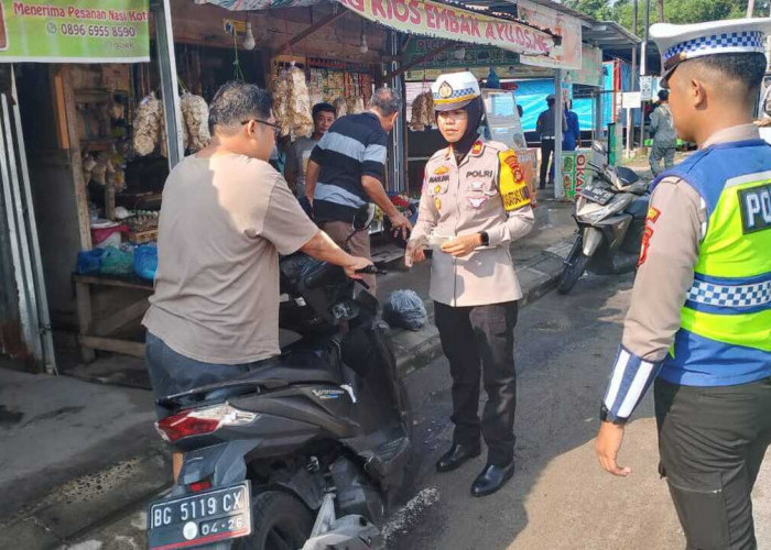 Hari ke-3 Operasi Zebra Musi, Belasan Pengendara di Prabumulih Ditilang