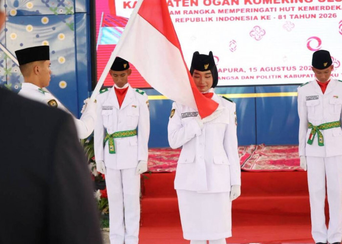 40 Paskibra OKU Timur Dikukuhkan, Siap Emban Tugas Penting