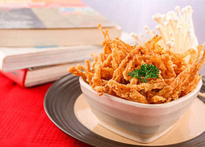 Jamur Enoki Crispy Jadi Primadona Kuliner Kekinian, Digemari dari Anak Muda hingga Pelaku UMKM