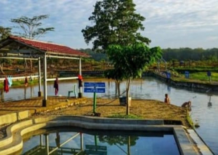 Pemandian Air Panas Desa Nyelanding di Bangka, Liburan Bermakna Beri Kesan yang Mendalam