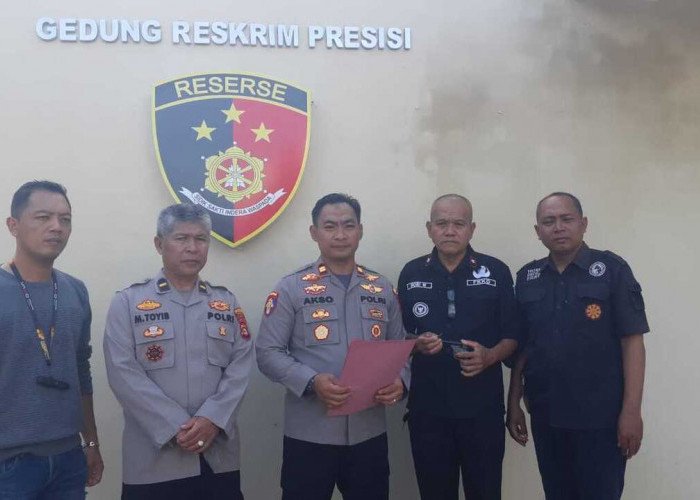 Polsek Tanjung Batu Terima Penyerahan Senpira dari Warga Secara Sukarela