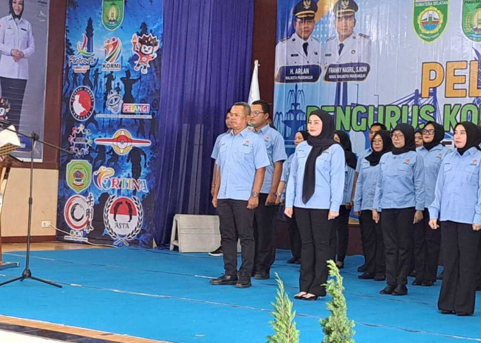 Resmi Dilantik, Puspita Sugiartie Dorong KORMI Prabumulih Jadi Penggerak Olahraga Masyarakat