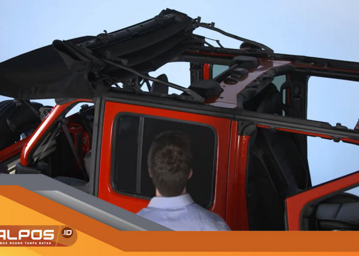 Sentuhan Teknologi Canggih Jeep Rubicon Terbaru : Desain Velg Menggoda, Atap Terbuka yang Revolusioner  !