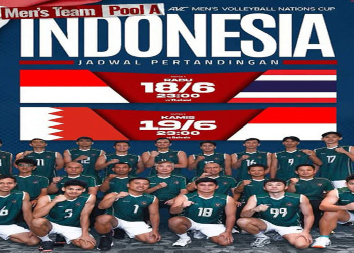 Timnas Voli Putra Indonesia Siap Tempur di AVC Nations Cup 2025