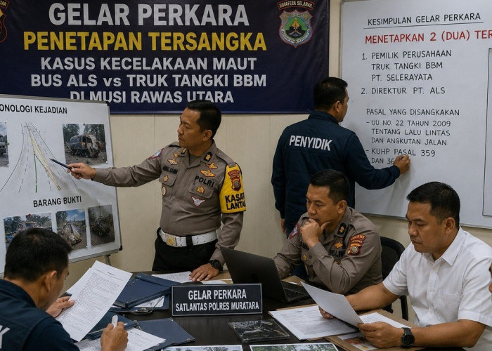 Penyidikan Kecelakaan Maut Bus ALS di Muratara Berlanjut, Polisi Tetapkan Dua Tersangka