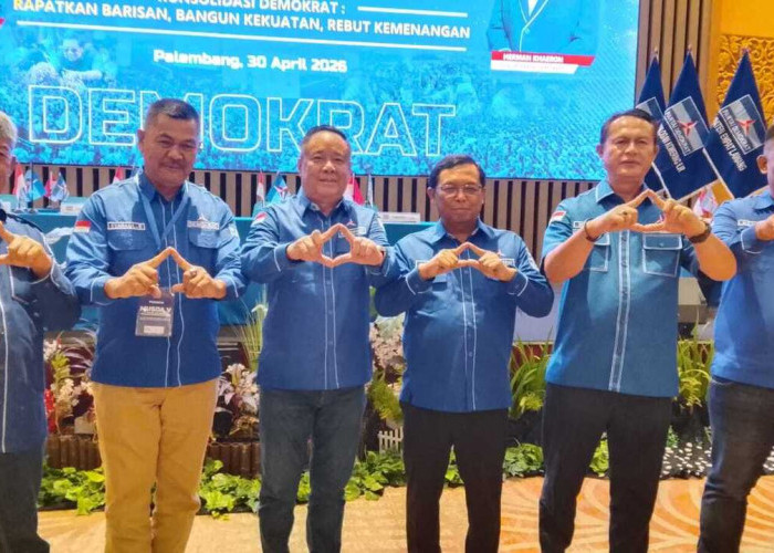Instruksi AHY di Musda V Sumsel: Rapatkan Barisan, Rebut Kembali Hati Rakyat!